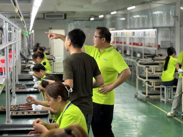 Shenzhen VIIP Electronics Co., Ltd. productielijn van de fabrikant