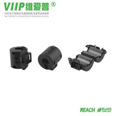 Beli Klip Ferrite 9mm Ukuran Dalam dengan Penutup Plastik untuk Peredaman EMI Kabel Mobil online manufacture