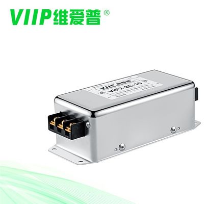 comprar Metal 3 línea de EMI Filter Insertion Loss 60~90dB de la fase para moler 2250VDC o 2000VAC online manufacture