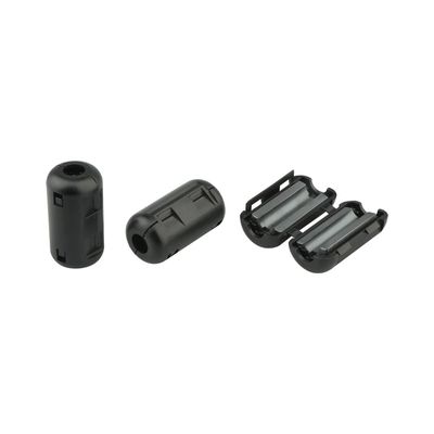 Beli 5mm Inner Size Clip On Ferrite Core dengan Plastik Cover untuk Kabel Mobil EMI Suppression online manufacture