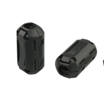 comprare Filtro EMI RFI a nucleo di ferrite a clip con involucro in plastica per una facile installazione su cavi elettronici e di alimentazione online manufacture
