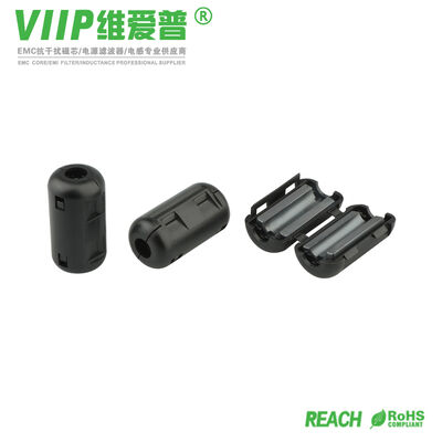 satın al Rohs Reach Sertifikasyonu ile Ferrit Çekirdekleri Üzerine Siyah Snap-On Ferrit Choke Clip online manufacture