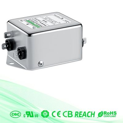 110V / 250V Low Frequency AC EMI Filter Terminal Block For Power Electronics