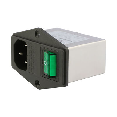 25C to 85C EMC EMI Filter with Leakage Current Below 2uA at 115VAC and 5uA at 250VAC Designed to Suppress Electromagnetic Interference