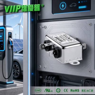 VIP4-1A-06(10243) Einphasige IEC-Steckdose EMC EMI Netzfilter für Präzisionsmessgeräte und Haushaltsgeräte