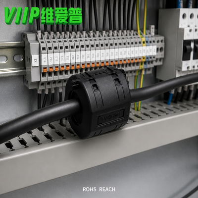 Original VIIP V19006 Clip Ferrite Bead Factory Supply Bulk Order Available Custom Service EMI Suppression Ferrite Core
