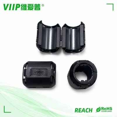 19mm ID Anti-Interference Ferrite Core V19001 EMC EMI Noise Suppression Toroid Ring High Frequency Filter RoHS REACH
