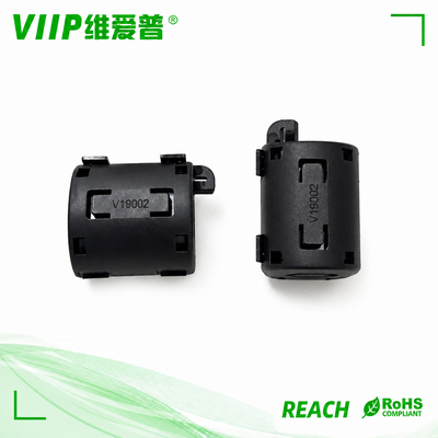 VIIP V19002 17mm Anti-Interference Ferrite Toroid Ring, EMC EMI Noise Suppression High Frequency Filter Magnetic Core RoHS REACH
